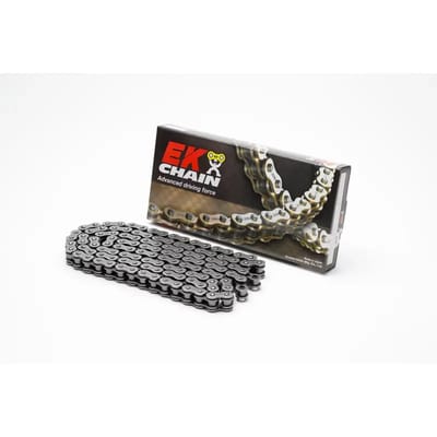 Chaîne motorijdoordrijving Qx-Ring met klinkverbinding EK Chain 520 MVXZ2