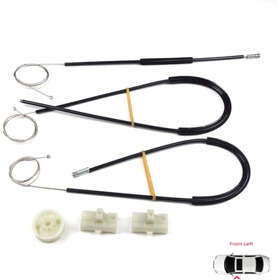 Kit de réparation de lève-vitre BWR320 Porte Avant Gauche pour Mercedes Vito Viano Mixto Classe V MK2 W639 2003-2010 6397200046