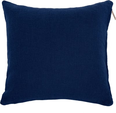 Tiseco - Kussen (gevuld) COTTON SLUB - met rits - 60x60 cm - Blauw
