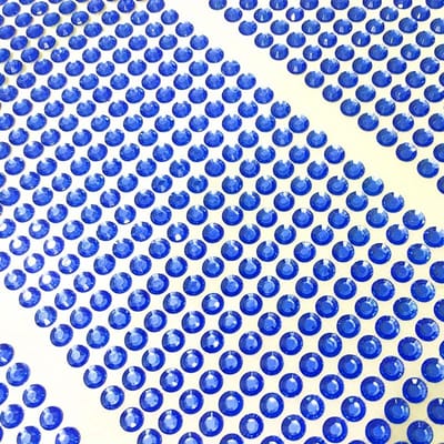 Set van 900 stuks 4 mm Acryl Diamant Stickers, Halfronde Geometrische Zelfklevend voor Handgemaakte Fotoalbums, Nagellak & Oogmake-up Decoratie 900pcs/pack