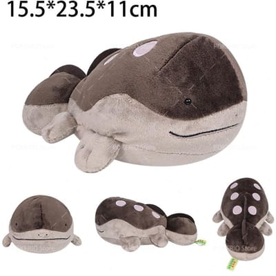 Nieuwe Originele Pokemon Pluche Grote Ogen Serie Sprigatito Vaporeon Pawmi Clodsire Wattrel Zacht Knuffeldier Anime Merchandise Mooie Cadeaus gray
