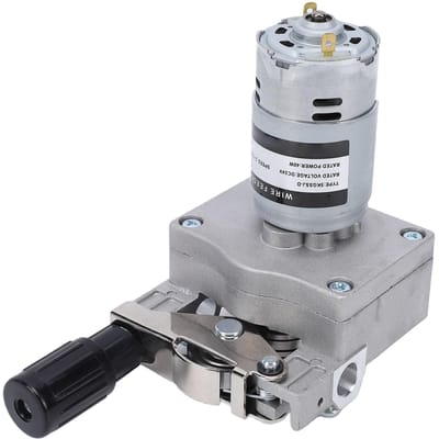 Moteur d'alimentation en fil pour poste à souder MIG 40W Alimentateur 5KG Système d'alimentation en métal à 2 galets 2 15 m/min pour fil de Dia 0,8 1,0 mm