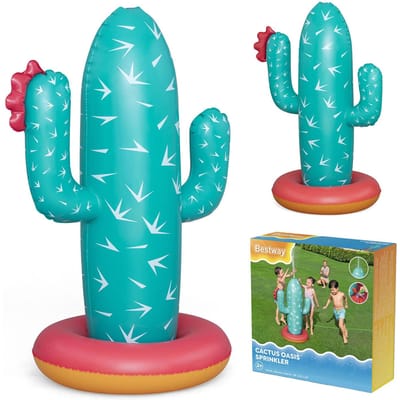 Bestway Opblaasbare Cactus Sprinkler 74x56x104 cm +2 Jaar Tuin 52733