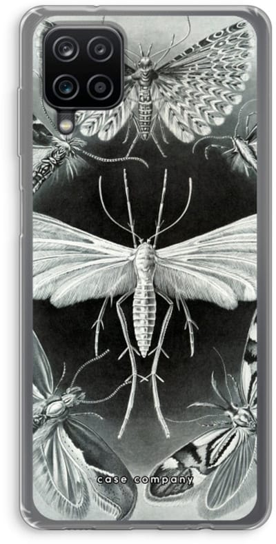 Hoesje geschikt voor Samsung Galaxy A12 hoesje - Haeckel Tineida - Soft Cover Telefoonhoesje - Bescherming aan alle Kanten en Schermrand