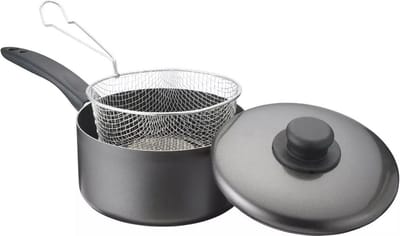 22 cm Chip Pan met Hittebestendige Handgrepen