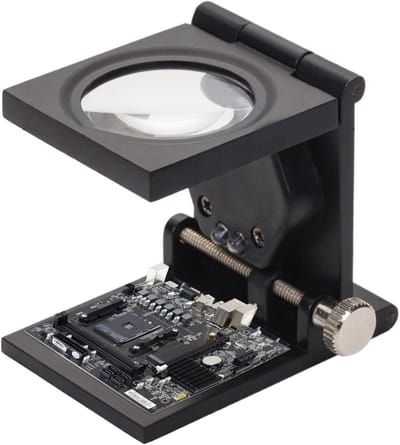 Opvouwbaar loep - Draagbare vergrootglas - Detail inspectie - Met ledlicht - 10x vergroting - Niet gespecificeerd