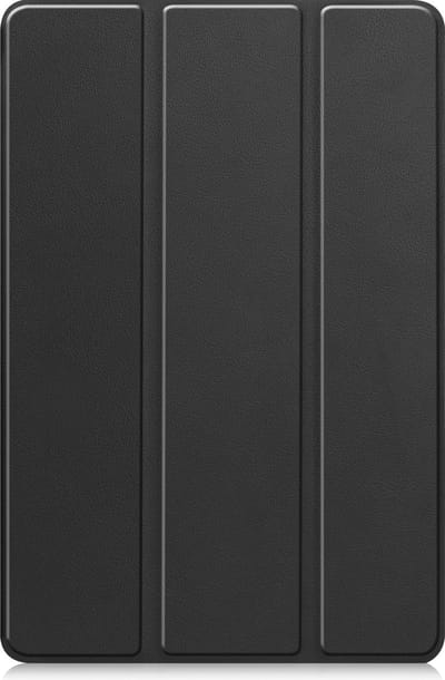 Hoesje - Geschikt voor Lenovo Tab M10 5G - Dun & Stevig - Trifold Bookcase - Hard Cover - Hardcover Book Case - Tablet Hoes - Zwart