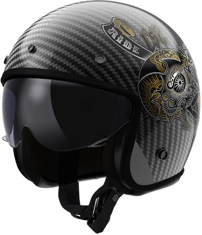 LS2 OF601 Bob II Carbon Custom 06 Jethelm - Helm