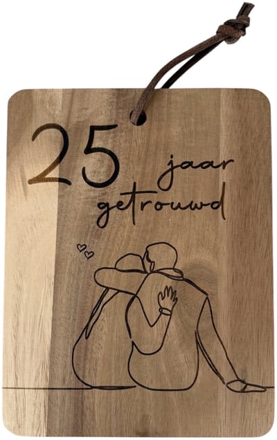 25 jaar getrouwd - 25 jaar getrouwd versiering - 25 jaar getrouwd cadeau - 25 jaar huwelijk - Zilveren huwelijk - 25 jaar huwelijk cadeau - Trouwdag - Trouwdag cadeau - Huwelijkscadeau - Trouwdag jubileum - Jubileum huwelijk