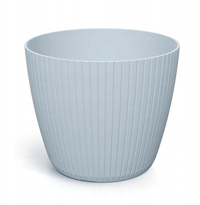 Prosperplast Lamia - Bloempot - Okrągła - Ryflowana - 17,8 cm
