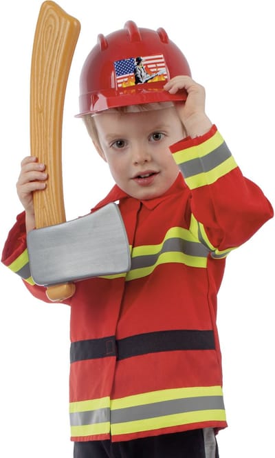 Brandweerman pak Daan