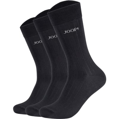 JOOP! Sokken Premium Essential Mercerised Socks 3P Set van 3