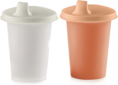 Tupperware oefenbekers set van 2
