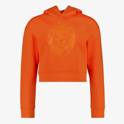 Osaga meisjes hoodie cropped oranje - Maat 116