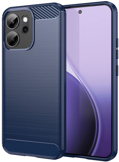 Coverup Hoesje - Geschikt voor OPPO Reno14 F / FS Hoesje - Coverup Armor Brushed TPU Back Cover - Blauw