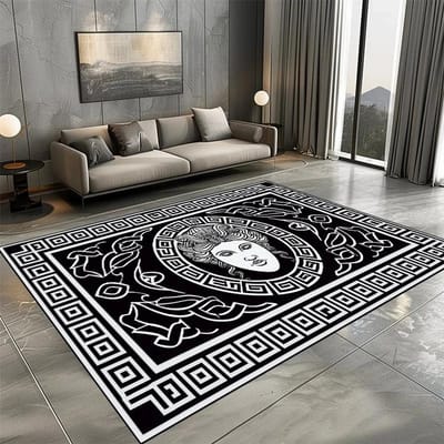 Modern Luxe Tapijt voor Woonkamer Modeontwerp Grote Maat Kleden Garderobe Antislip Vloermatten Slaapkamer Bedzijde Zachte Tapijten 60*90cm