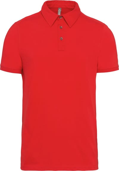 Kariban Herenpolo korte mouwen van jersey K262 - Red - 3XL