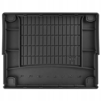 Rubber Kofferbakmat met Organizer Functie – Geschikt voor PEUGEOT 3008 I 2009-2016 – Bovenste Laadvloer – TPE Rubber – Anti-slip – Hoge Rand 5 cm
