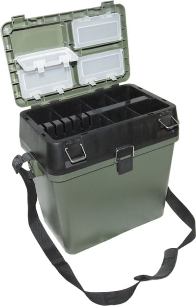 Viskoffer - Carpzoom - Stark - Seatbox - 38 x 26 x 38 cm - Groen