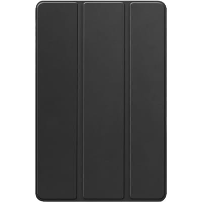 Just in Case tablet Hoes geschikt voor Samsung Galaxy Tab S10 FE Plus - TriFold Bookcase - Zwart