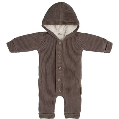 Baby's Only Overall teddy Soul - Mokka - 56 - 100% ecologisch katoen - GOTS