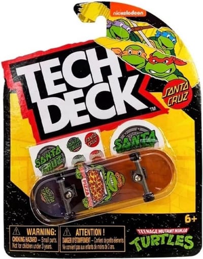 Tech Deck - Single Board Santa Cruz TMNT - Pizza