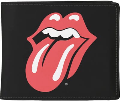 Rocksax The Rolling Stones - Logo Portemonnee - Zwart
