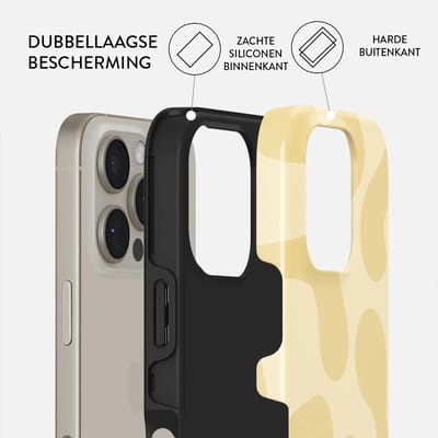 Burga Tough Backcover geschikt voor MagSafe geschikt voor iPhone 16 Pro - Glow