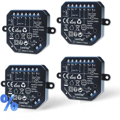 Solidchoice - Slimme Wi-Fi Shutter Controle voor Rolhorren en Motoren