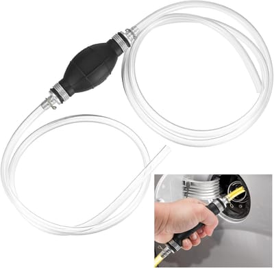 Solidchoice - Benzinepomp Handpomp met 2m Slang - Oliezuigpomp voor Brandstof en Water