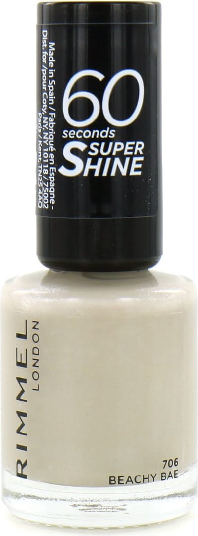 Rimmel 60 Seconds Nagellak - 706 Beachy Bae