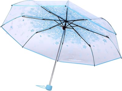 Compacte Reisparaplu met Romantisch Patroon in 4 Kleuren - Ideaal voor Reizen, Weerbestendig en Lichtgewicht