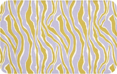 Badmat 80x50 cm - Antislip - Zebra - Modern - Meerkleurig - Badmatten voor badkamer - Badkamermat - Douchemat - Badkamer mat