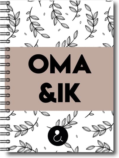 Studio Ins & Outs Invulboek 'Oma & ik' - Sand