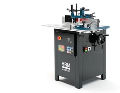 HBM Houtfreesmachine 1500 Watt 400 Volt (Toerental (onbelast) 8.000 rpm)