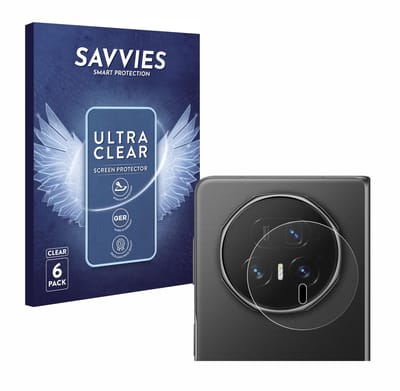 Savvies - Screenprotector voor Honor Magic V5 (ALLEEN Camera Lens) - Folie Beschermfolie transparant 6 Stuks