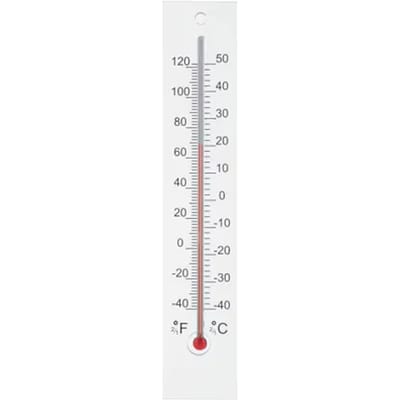 Ubbink Wandthermometer Van Plexiglas 21x4x0,8cm