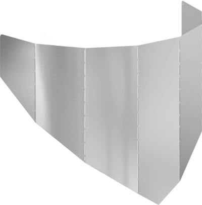 vidaXL - Gazonrand - 100 - x - 45 - cm - Staal - Zilverkleurig