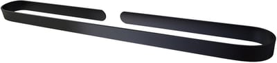 Sanics® Handdoekrek Zonder Boren Zwart 60 CM - Handdoekhouder - Handdoekenrek Badkamer of Keuken - Handdoekstang Zelfklevend - Handdoekhouders RVS