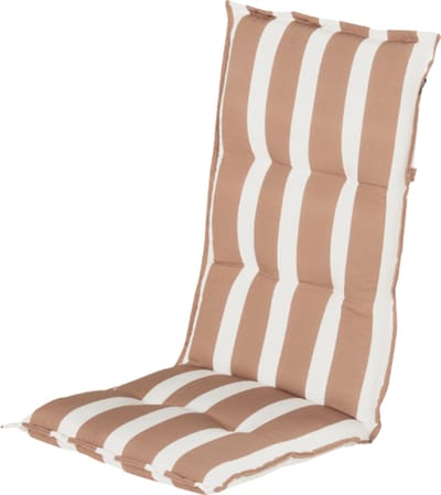 Hartman tuinstoel kussen - Roma cappuccino - 123x50x8cm - hoge rug