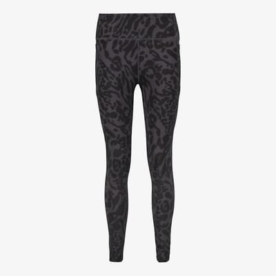Osaga dames sportlegging met luipaardprint zwart grijs - Maat S