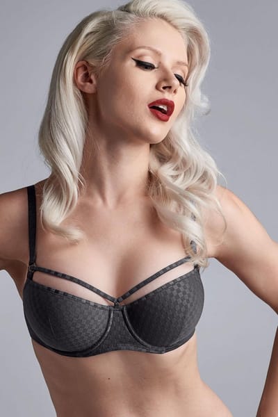 Marlies Dekkers – Space Odyssey – BH Voorgevormd – 19550 – Checkered Steel Grey - B80/95