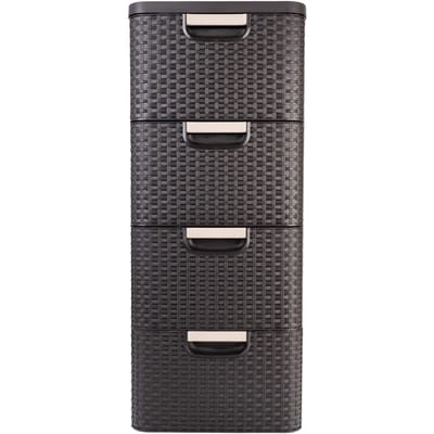 Curver Style Ladesysteem - 4x 14L - Bruin