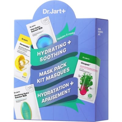 Dr. Jart+ Cicapair Hydraterend + Verzachtend Masker Kit Hydraterende maskers Unisex