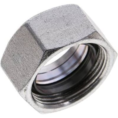 28 M36x2 End Cap Stalen NBR