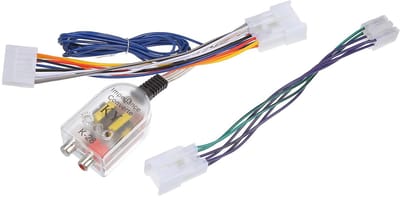 SnelShoppen - Radio Amp Subwoofer Amplifier Plug Play Converter voor Toyota - Eenvoudige Installatie, Hoogwaardige Geluidskwaliteit, Compatibel met Di