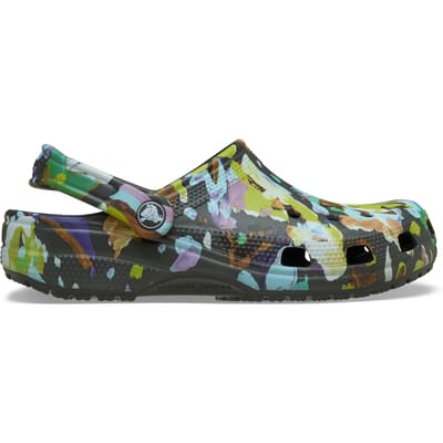 Crocs  Klompen Classic Painted Floral Clog
