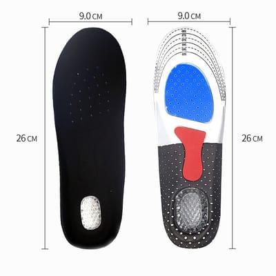 Inlegzolen - Foam - SPORT - Inlegzooltjes - Indoor & Outdoor Sporten - Schoenen zooltjes - 36 tm 40 - Heren - Dames