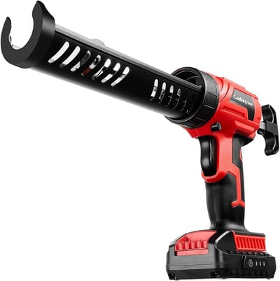 Kitpistool - Kitspuit - Kit aanbrengen - Automatische ontlading - 300ml - Zwart en rood