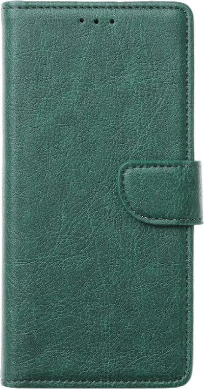 Bookcase Telefoonhoesje Geschikt voor Samsung Galaxy A01 - Hoesje - Ruimte voor 3 pasjes - Magneetlipje - Portemonnee - FuturiQ - Donkergroen